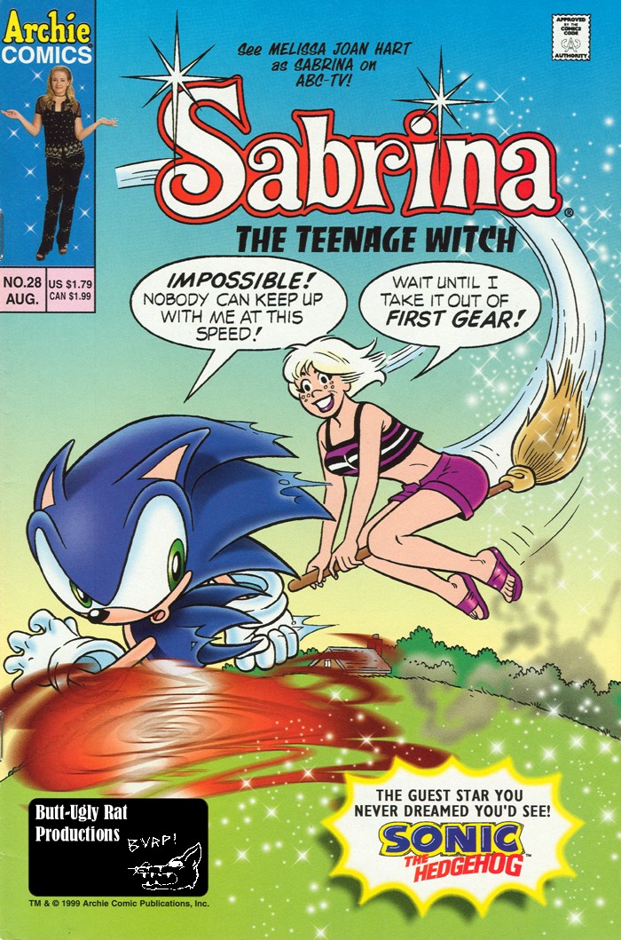 Sonic - Archie Adventure Series (Special) 1999b  Comic cover page